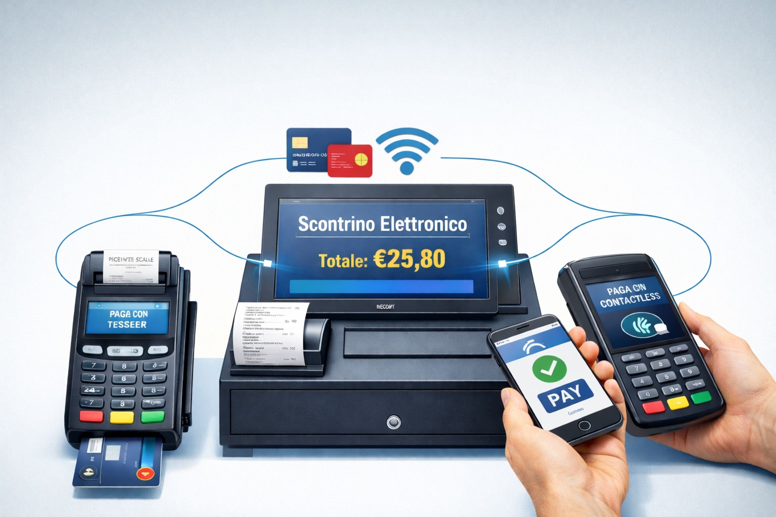 Obbligo di collegamento tra i registratori di cassa e gli strumenti di pagamento elettronico (RT-POS)